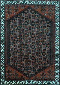 Persian Light Blue Traditional Rug, tr1120lblu