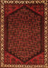 Persian Orange Traditional Rug, tr1120org