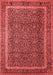 Persian Red Traditional Area Rugs