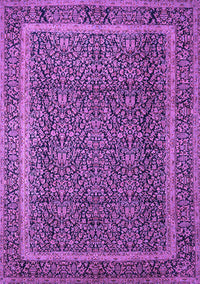 Persian Purple Traditional Rug, tr1121pur