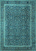 Persian Light Blue Traditional Rug, tr1121lblu