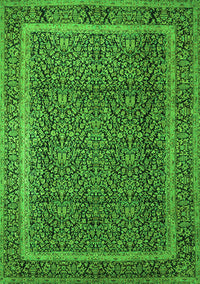 Persian Green Traditional Rug, tr1121grn