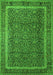 Persian Green Traditional Rug, tr1121grn