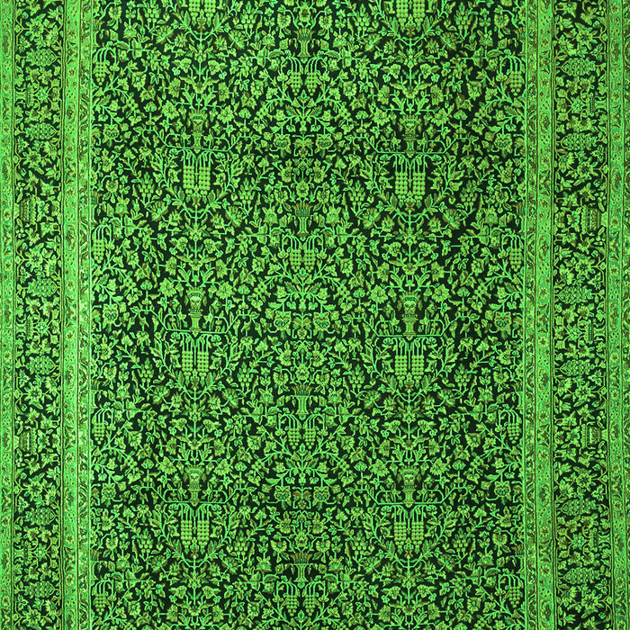 Persian Green Traditional Rug, tr1121grn