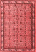 Persian Red Traditional Area Rugs