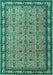 Persian Turquoise Traditional Rug, tr1122turq