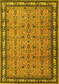 Persian Yellow Traditional Rug, tr1122yw