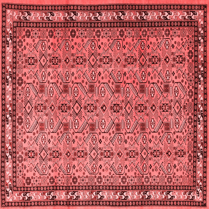 Machine Washable Persian Red Traditional Rug, wshtr1122red