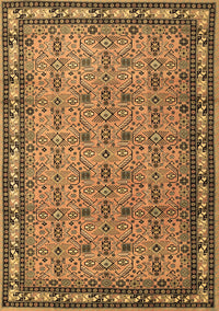 Persian Brown Traditional Rug, tr1122brn