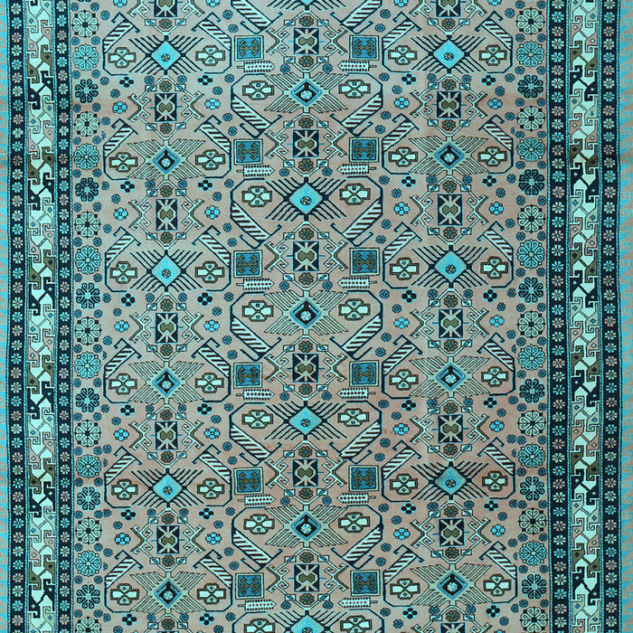 Persian Light Blue Traditional Rug, tr1122lblu