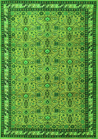 Persian Green Traditional Rug, tr1122grn