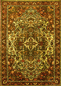 Persian Yellow Traditional Rug, tr1123yw