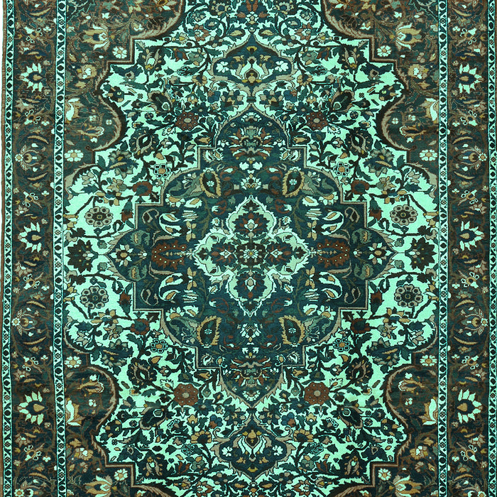 Persian Turquoise Traditional Rug, tr1123turq