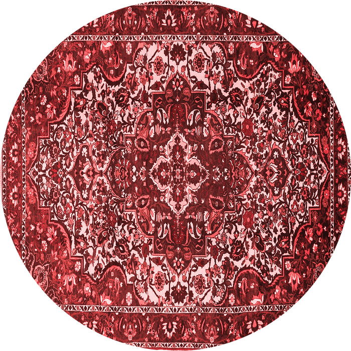Machine Washable Persian Red Traditional Rug, wshtr1123red