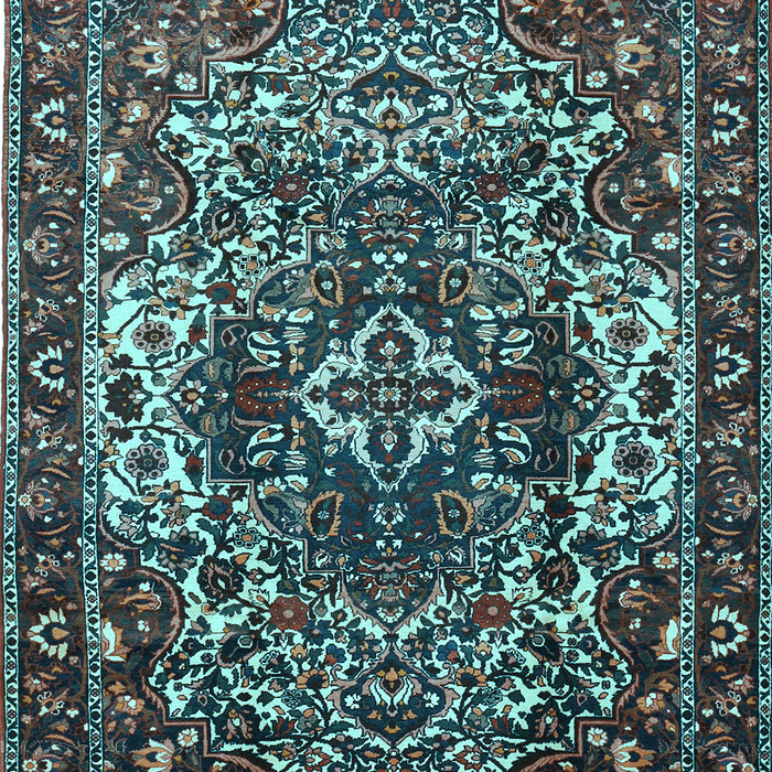 Persian Light Blue Traditional Rug, tr1123lblu