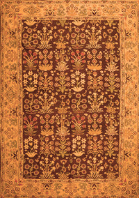 Persian Orange Traditional Rug, tr1124org