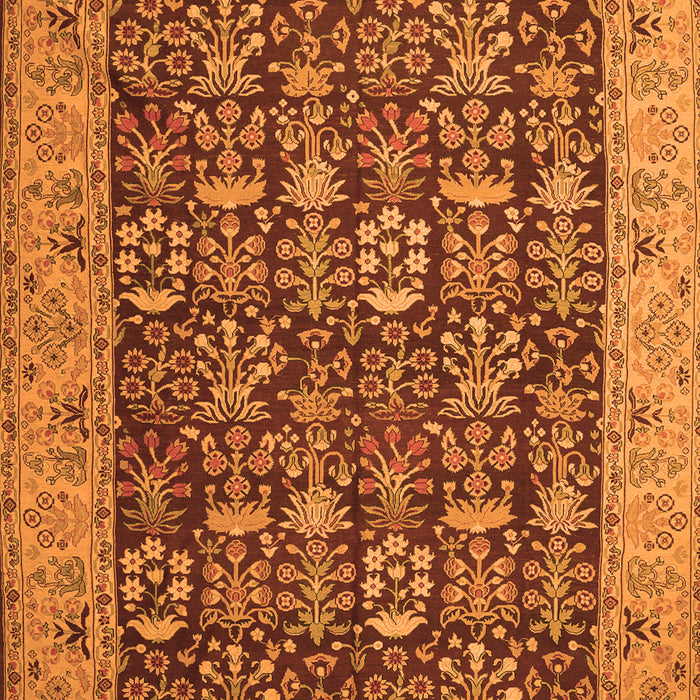 Persian Orange Traditional Rug, tr1124org