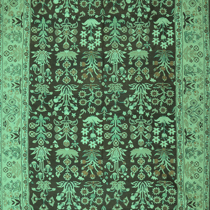 Persian Turquoise Traditional Rug, tr1124turq