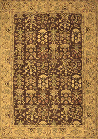 Persian Brown Traditional Rug, tr1124brn