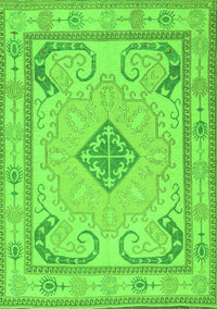 Persian Green Traditional Rug, tr1125grn