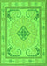 Persian Green Traditional Rug, tr1125grn