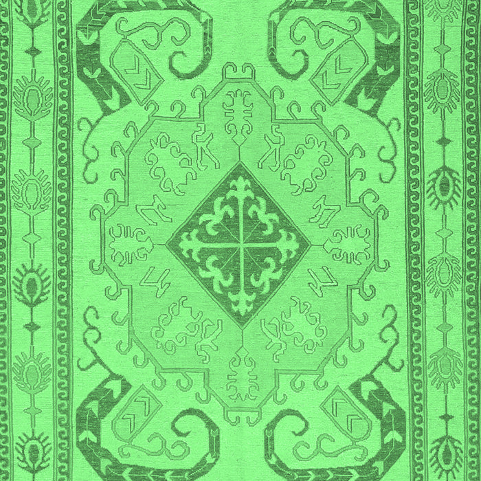 Persian Emerald Green Traditional Rug, tr1125emgrn