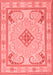 Persian Red Traditional Area Rugs