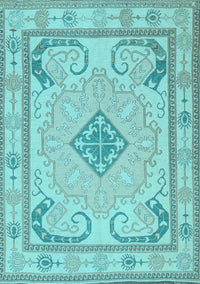 Persian Light Blue Traditional Rug, tr1125lblu