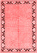 Persian Red Traditional Area Rugs