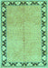 Persian Turquoise Traditional Rug, tr1126turq