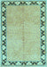 Machine Washable Persian Light Blue Traditional Rug, wshtr1126lblu