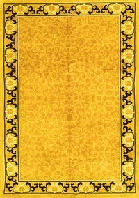 Persian Yellow Traditional Rug, tr1126yw