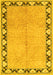 Persian Yellow Traditional Rug, tr1126yw