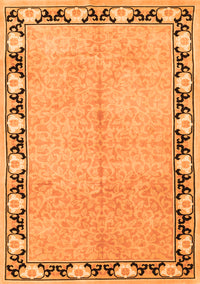 Persian Orange Traditional Rug, tr1126org