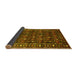 Sideview of Persian Yellow Traditional Rug, tr1127yw