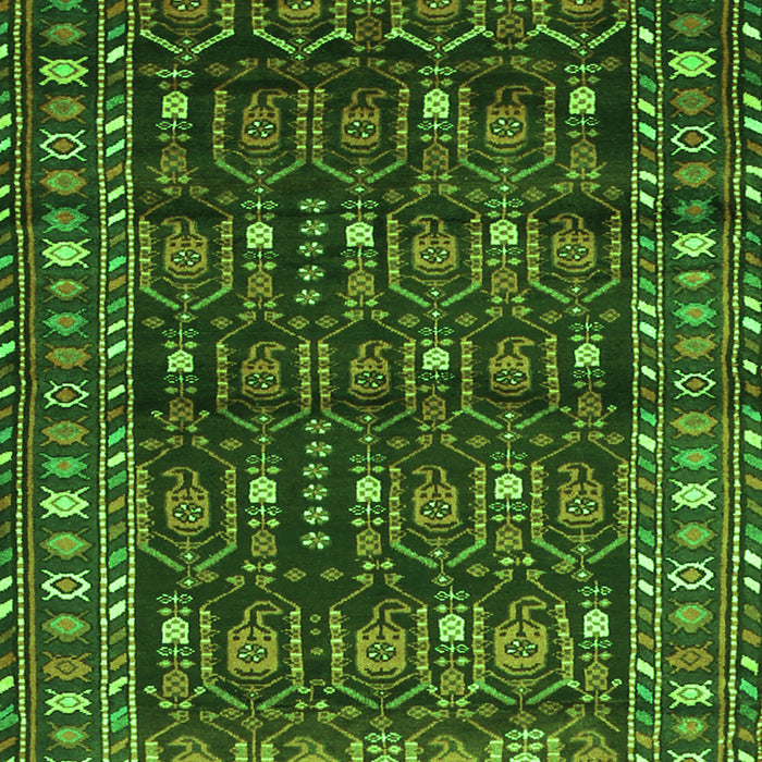 Persian Green Traditional Rug, tr1127grn
