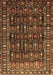 Persian Brown Traditional Rug, tr1127brn