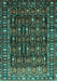 Persian Turquoise Traditional Rug, tr1127turq