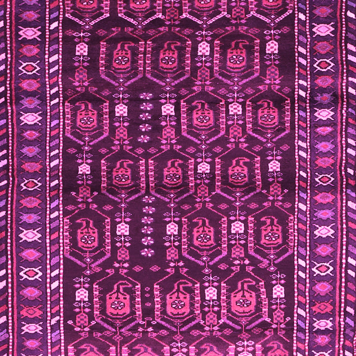 Machine Washable Persian Pink Traditional Rug, wshtr1127pnk