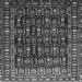 Serging Thickness of Persian Gray Traditional Rug, tr1127gry