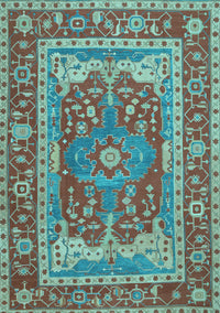 Persian Light Blue Traditional Rug, tr1128lblu