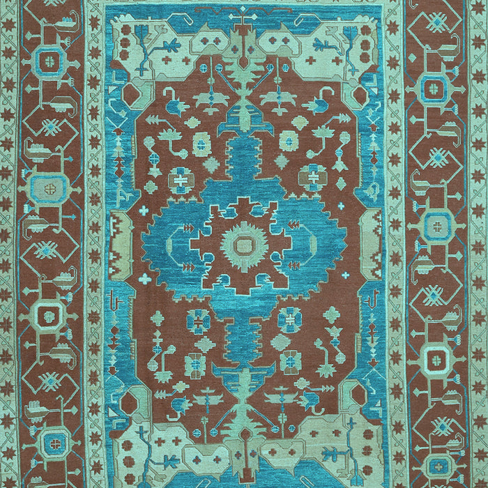 Persian Light Blue Traditional Rug, tr1128lblu
