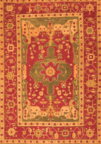 Persian Orange Traditional Rug, tr1128org