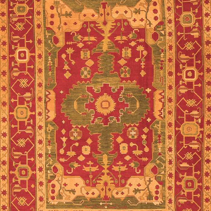 Persian Orange Traditional Rug, tr1128org