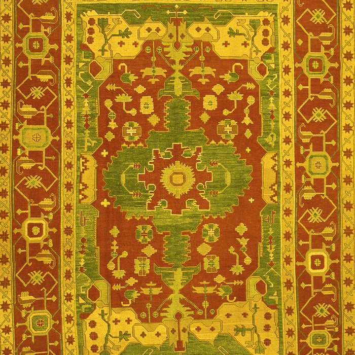 Persian Yellow Traditional Rug, tr1128yw