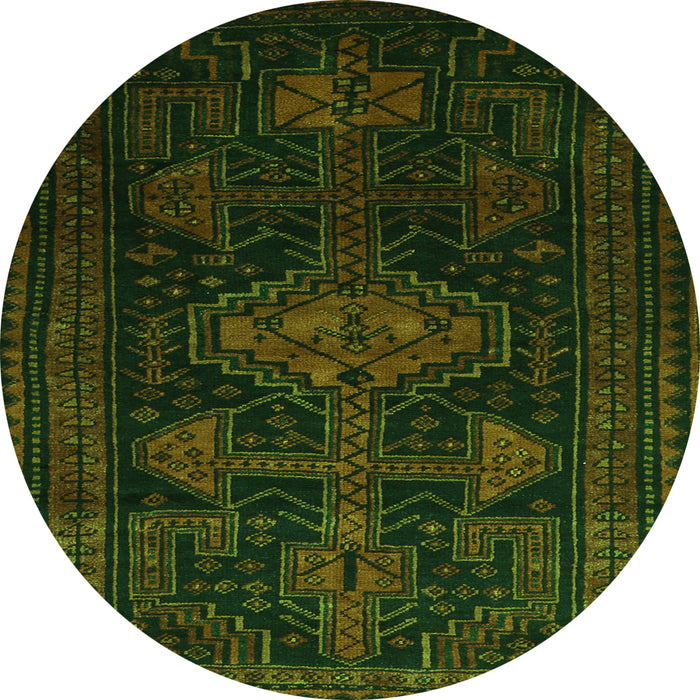 Machine Washable Persian Green Traditional Area Rugs, wshtr1129grn