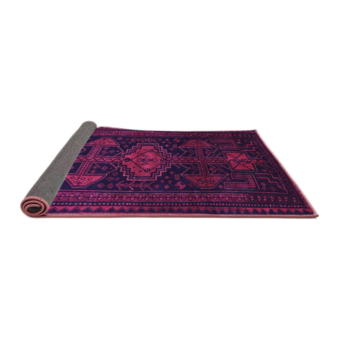 Sideview of Persian Purple Traditional Rug, tr1129pur