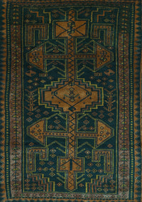 Persian Turquoise Traditional Rug, tr1129turq