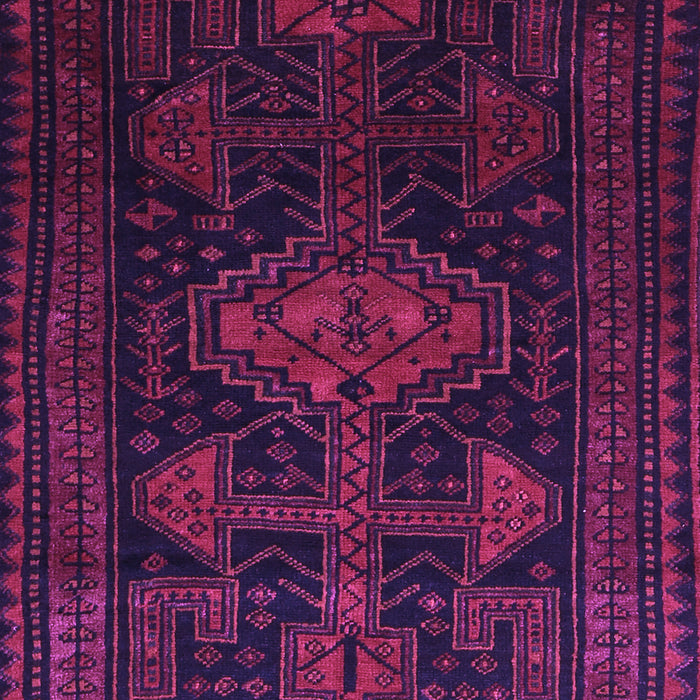 Machine Washable Persian Purple Traditional Area Rugs, wshtr1129pur