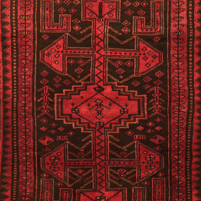 Serging Thickness of Machine Washable Persian Orange Traditional Area Rugs, wshtr1129org